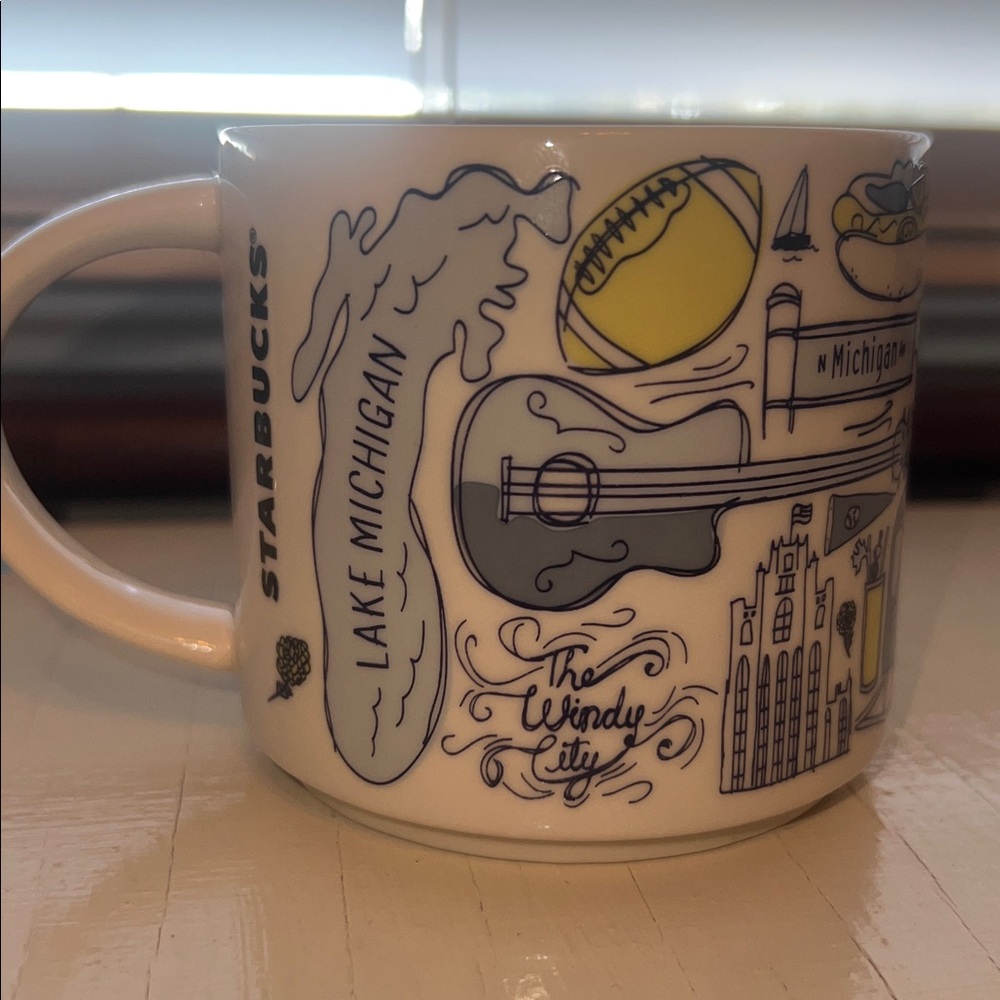 Starbucks Been There Series Mug Michigan